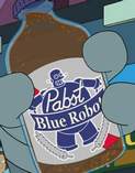 Futurama Tapped Out PBRobot Beer